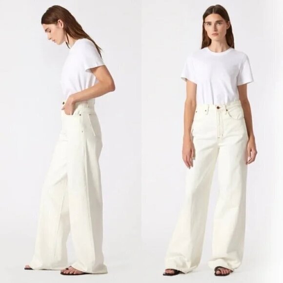 SLVRLAKE Eva High Waist Wide Leg Jeans Size 27 - Picture 1 of 10
